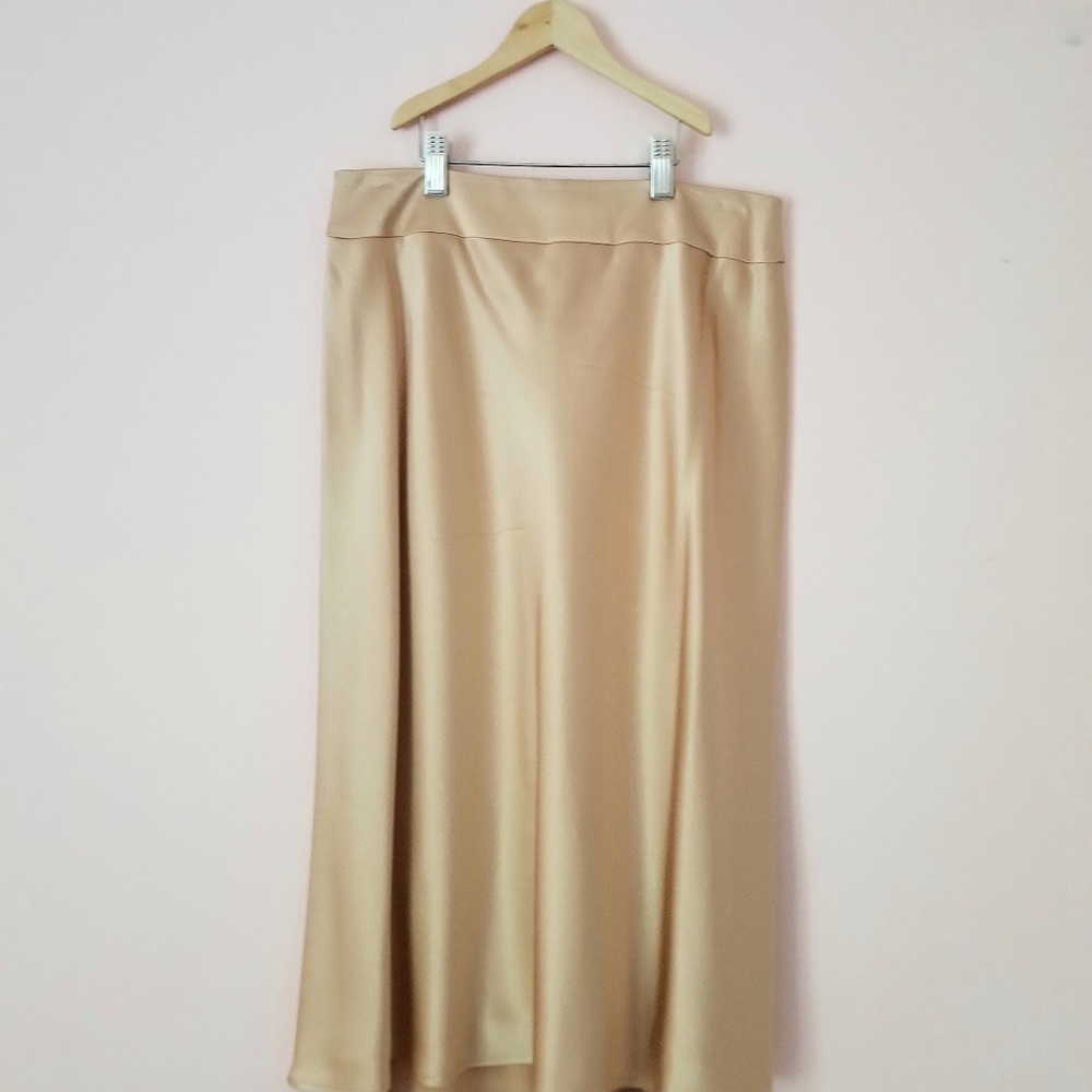 Talbots Silk skirt